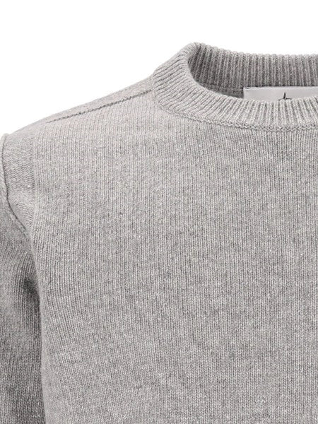 Maglione girocollo in lana d’agnello