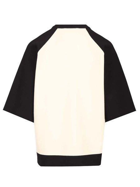 Maglia boxy in viscosa stretch