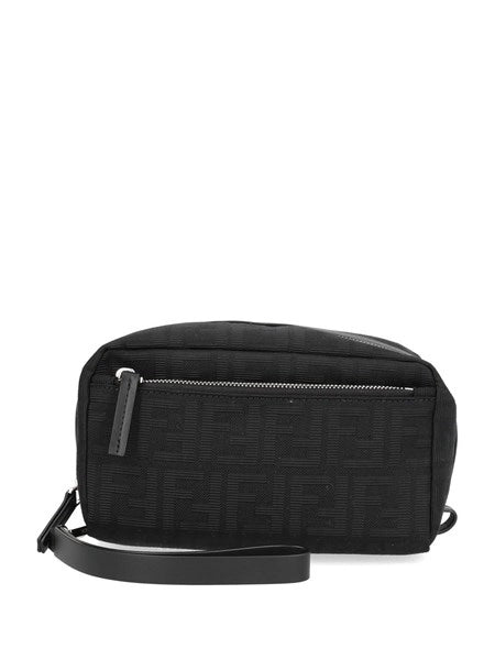 Beauty case piccolo con doppia cerniera