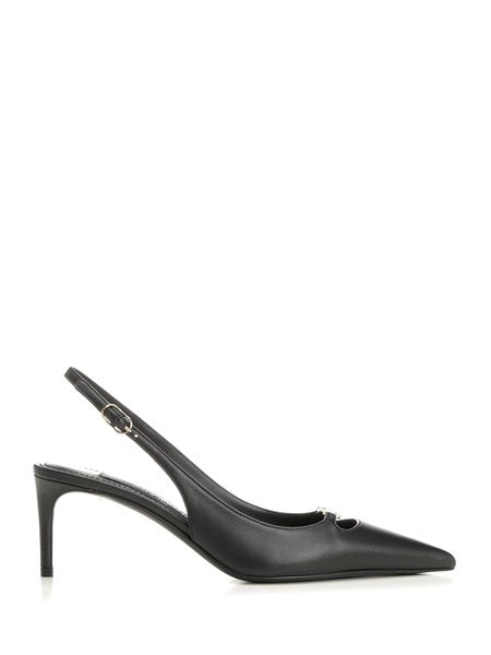 Slingback in nappa