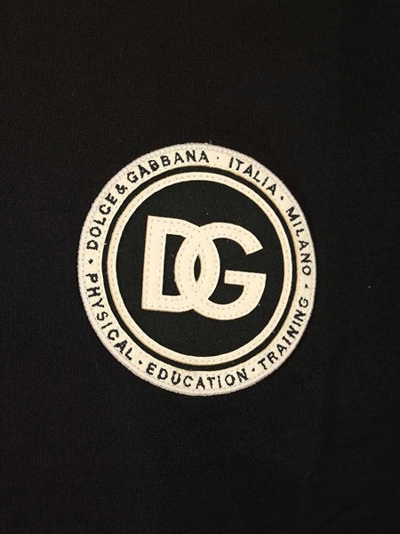 T-shirt in jersey con patch