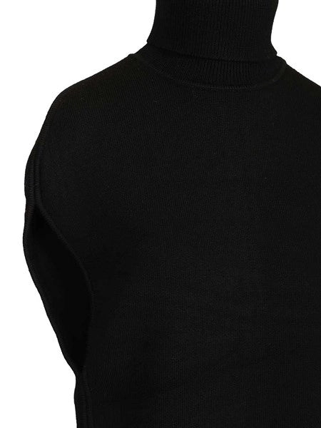 Mantella a doppia maglia nera