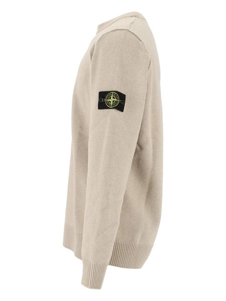 Maglione girocollo in lana d’agnello