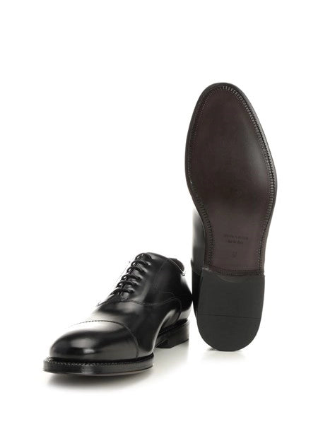Scarpa Oxford in pelle spazzolata