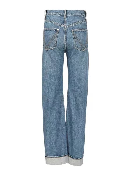 Jeans a gamba dritta