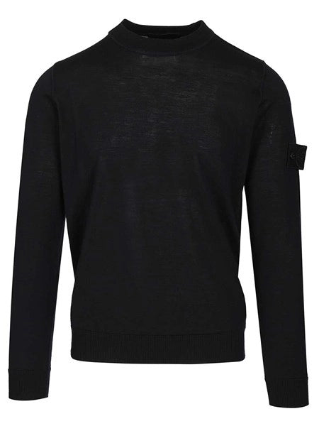 Maglione girocollo in lana