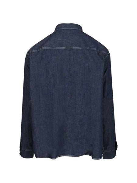 Giacca camicia in denim