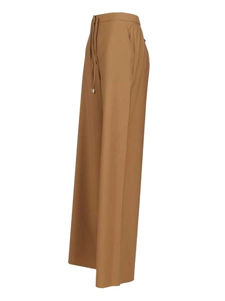 Pantalone jogging in tela di lana
