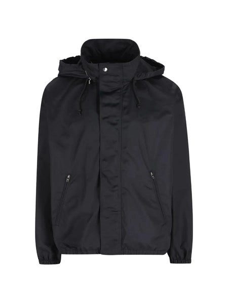 Giacca a vento in twill di nylon