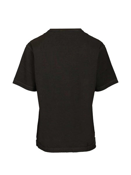 T-shirt in cotone con ricamo