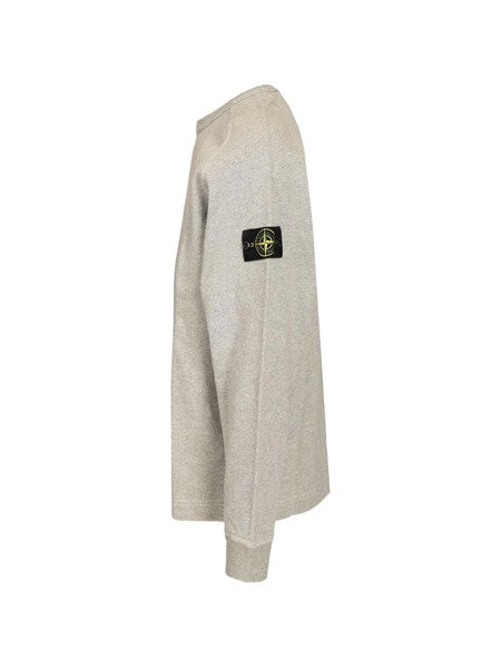 Felpa grigio melange