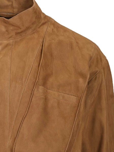 Giacca in suede