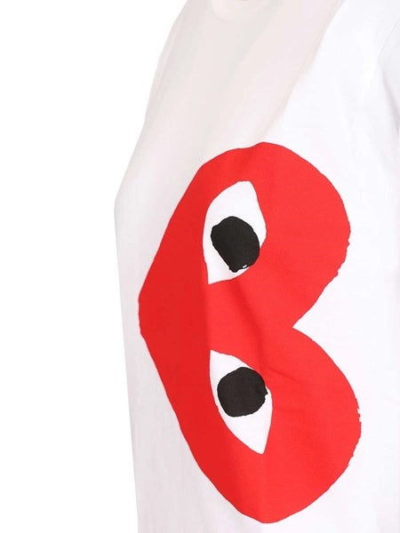T-shirt in cotone Red heart