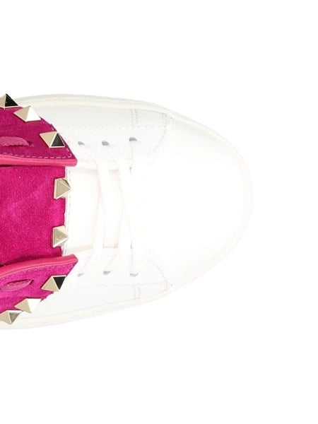 Sneakers Rockstud Untitled in pelle