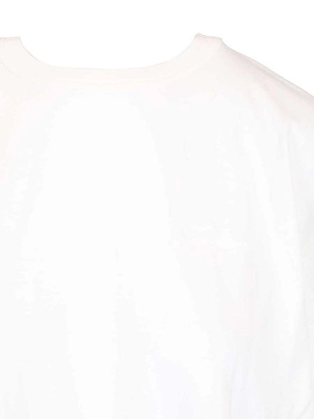 T-shirt in cotone e seta