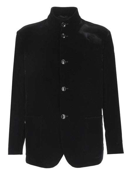 Blazer collo alla coreana