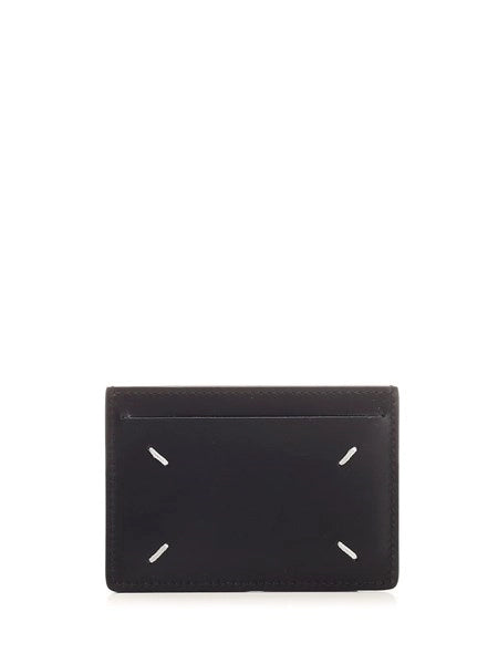 Porta carte in pelle