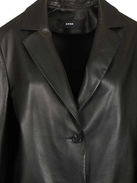 Blazer in pelle Ohann