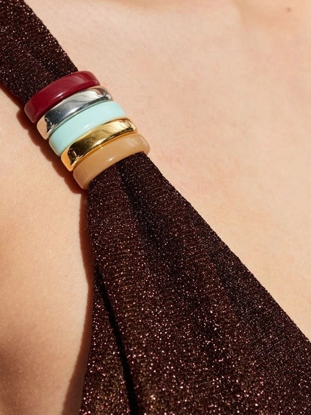 Bikini Lumiere multi ring