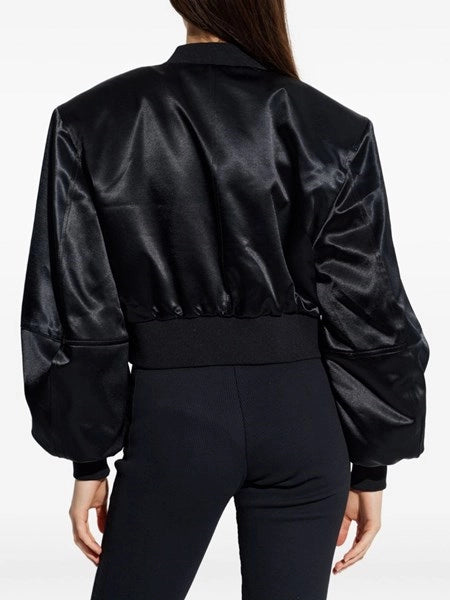 Bomber in satin
