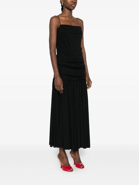 Abito midi in jersey arricciato Abiha