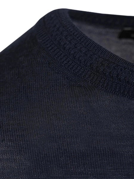 Maglione in lana e seta