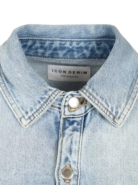 Camicia over in denim "Noa"