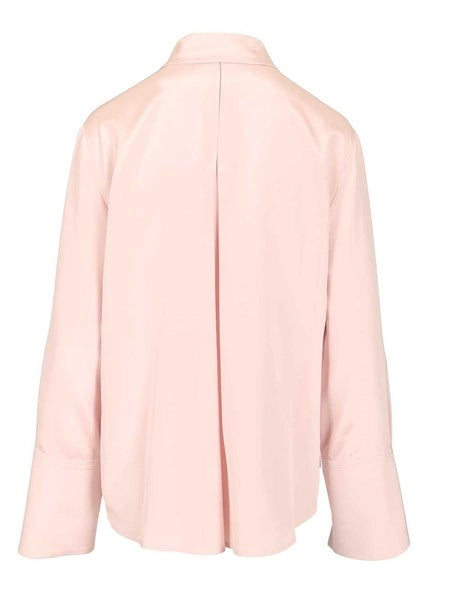 Camicia oversize Voliera in seta