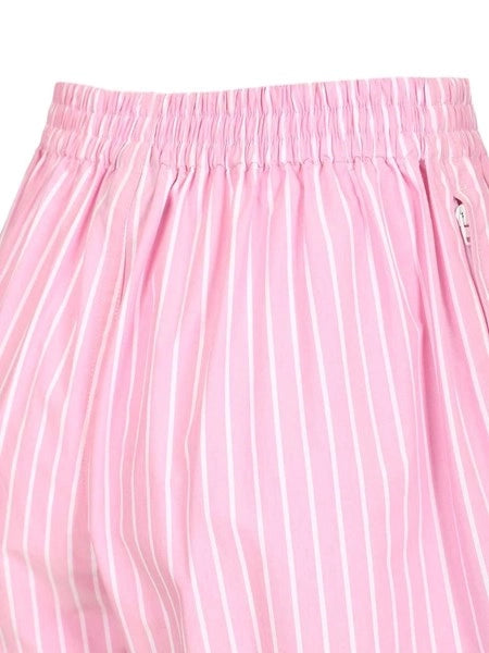 Boxer in popeline di cotone a righe