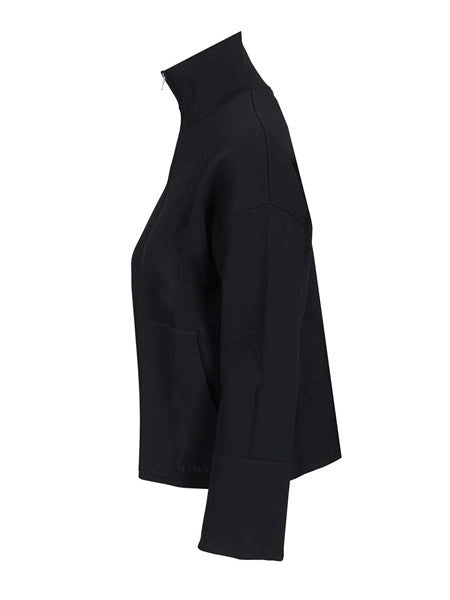 Cardigan in crêpe