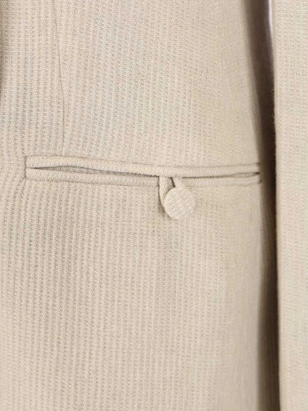 Blazer in misto lino