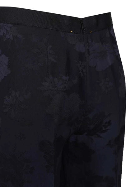 pantalone in jacquard fluido bouquet