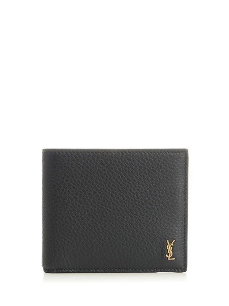 Portafoglio bifold in pelle