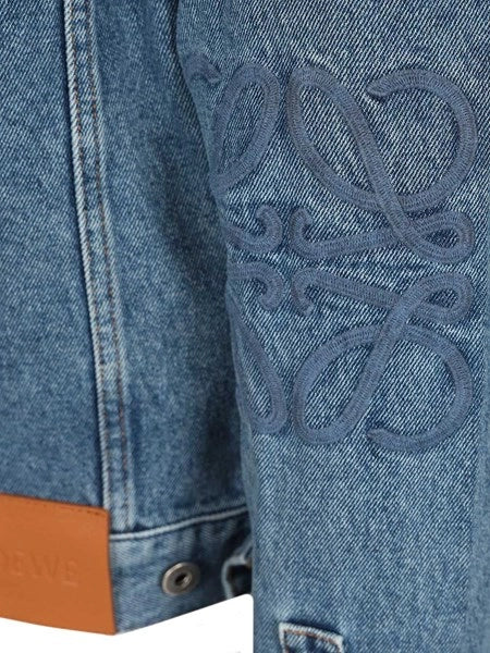 Giacca Anagram in denim