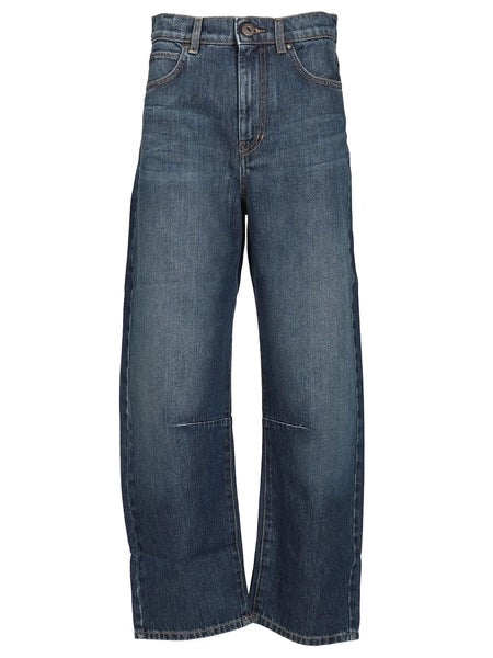 Jeans barrel leg