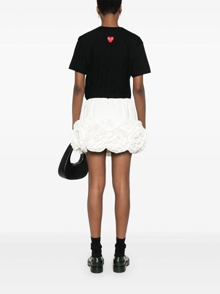 T-shirt in cotone "Back heart"