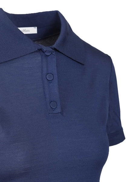 Polo in jersey di seta