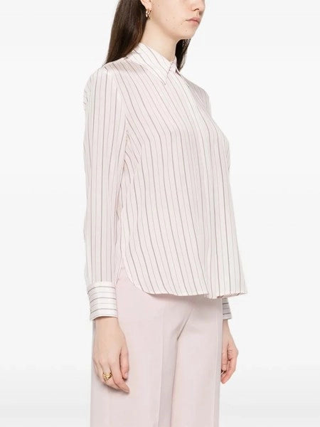 Camicia in crêpe de Chine