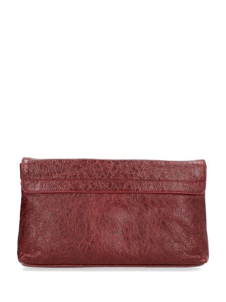 "Le city" clutch in pelle arena