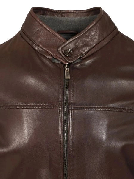 Bomber in pelle