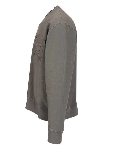 Felpa con utility pocket