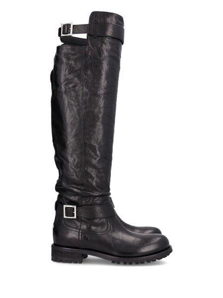 Biker Knee Boot