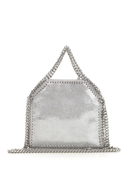 Borsa tote mini argento Falabella