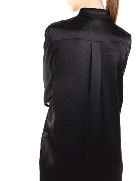 Abito midi in satin