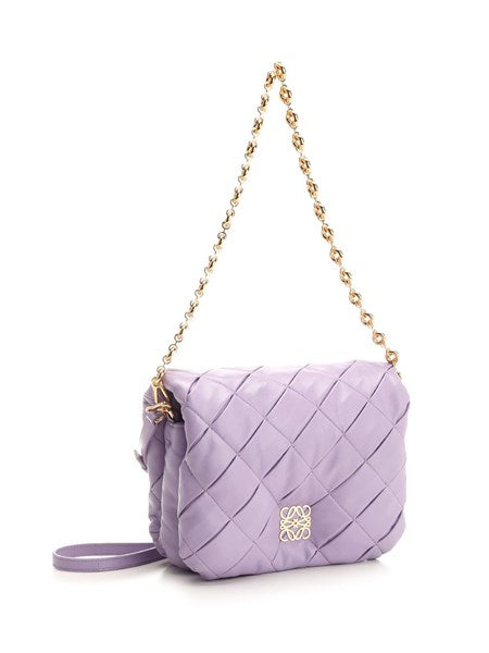 Borsa a spalla "Goya" malva