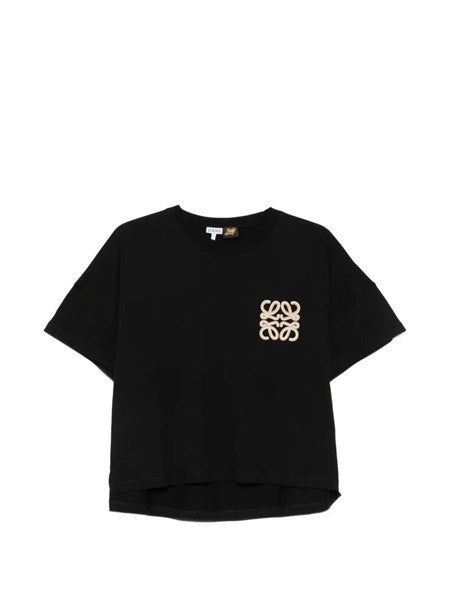T-shirt in cotone vestibilità boxy