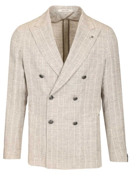 Blazer doppiopetto gessato