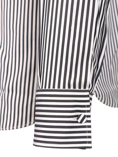Camicia in cotone e seta