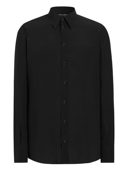 Camicia in crêpe de chine di seta
