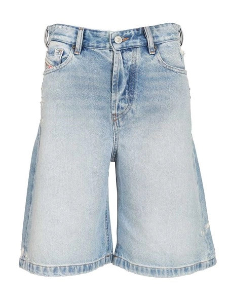regular-short in denim